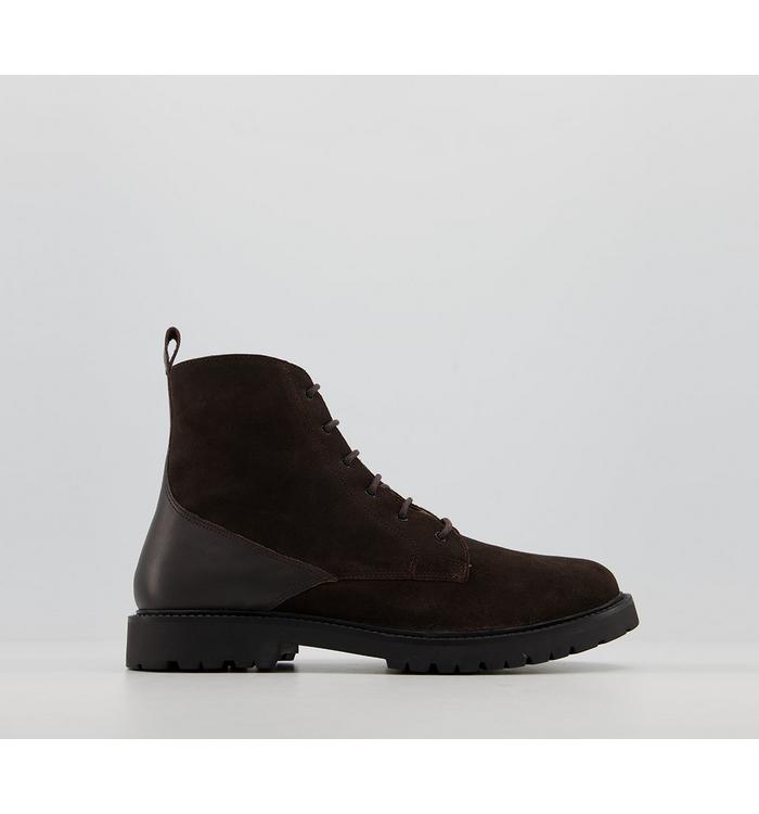 Hudson London Perry Boots BROWN Rubber
