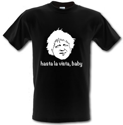 Hasta la Vista Boris male t-shirt.