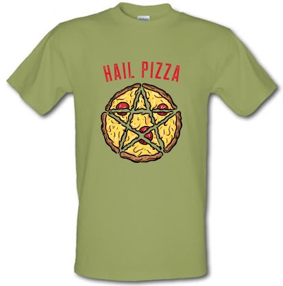 Hail Pizza male t-shirt.