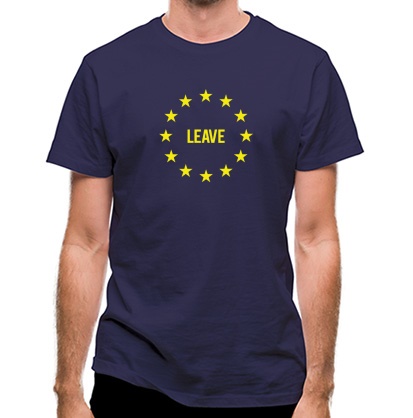 Vote EU Leave classic fit.