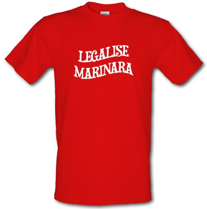Legalise Marinara male t-shirt.