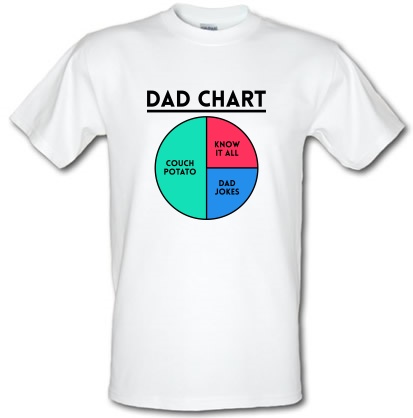 Dad Chart male t-shirt.