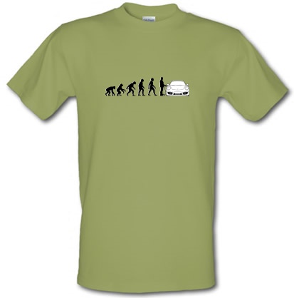 Evolution Of Man 996 Driver male t-shirt.