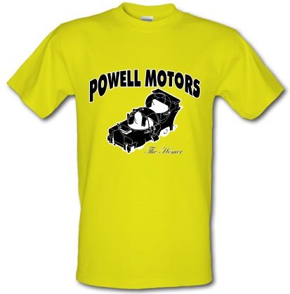 Powell Motors male t-shirt.