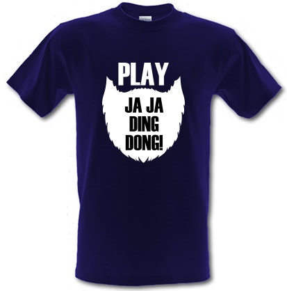 Play Ja Ja Ding Dong! male t-shirt.