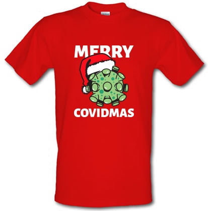 Merry Covidmas male t-shirt.