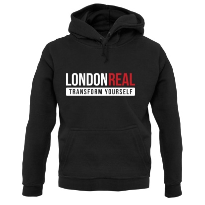 London Real hoodie.