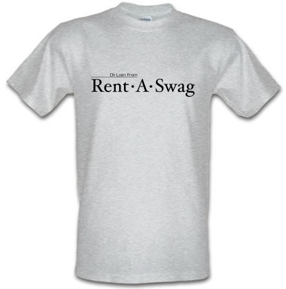 Rent a Swag male t-shirt.