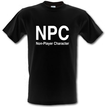 NPC male t-shirt.