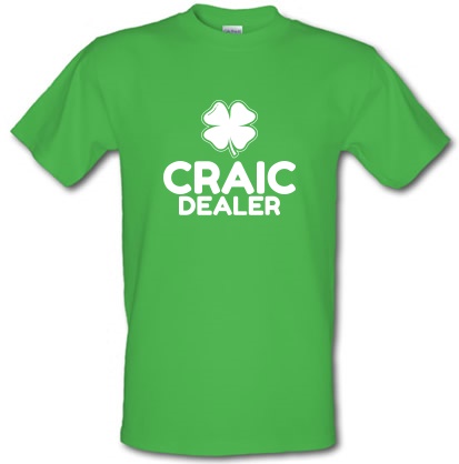 Craic Dealer male t-shirt.