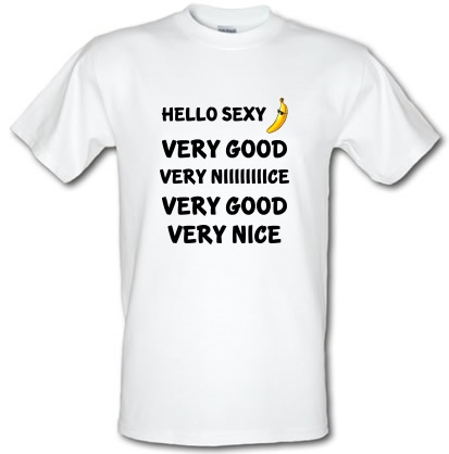Very Good Very Nice male t-shirt.