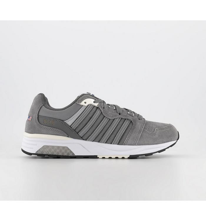 K-Swiss Si-18 Rannell Sde Trainers FROST GRAY GUNMETAL WHITE