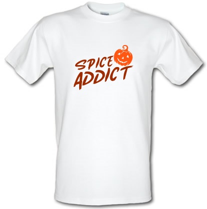 Spice Addict (Pumpkin) male t-shirt.