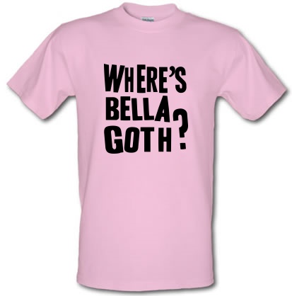 Where is Bella Goth male t-shirt.