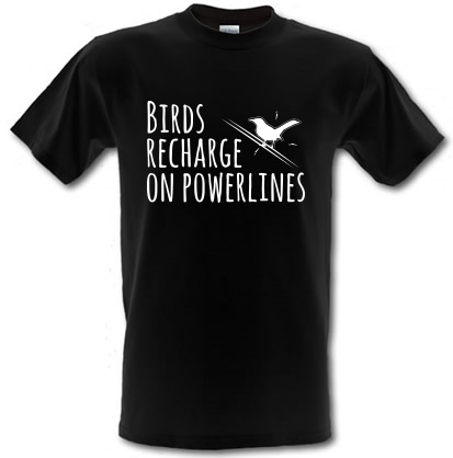 Bird Recharge male t-shirt.