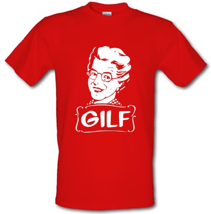 GILF male t-shirt.