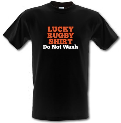 Lucky Rugby Shirt Do Not Wash male t-shirt.