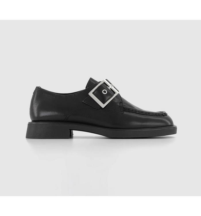 Vagabond Jaclyn Monk Shoes Black Leather