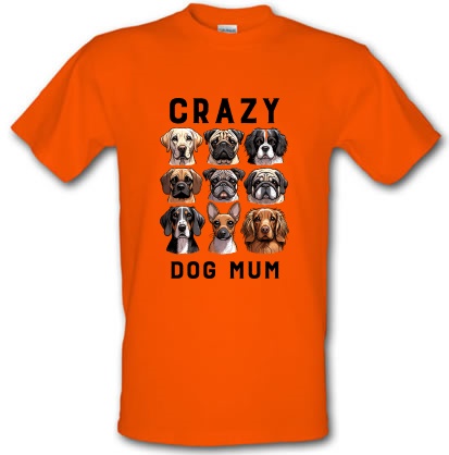 Crazy Dog Mum male t-shirt.