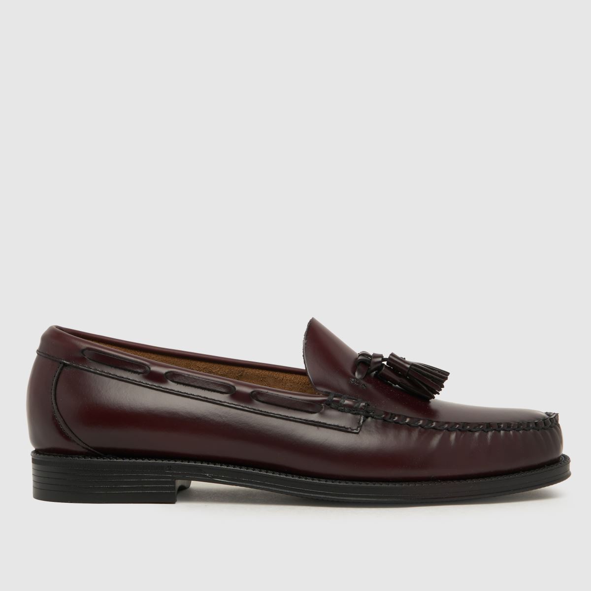 G.H. BASS weejun ii larson penny loafer shoes in burgundy