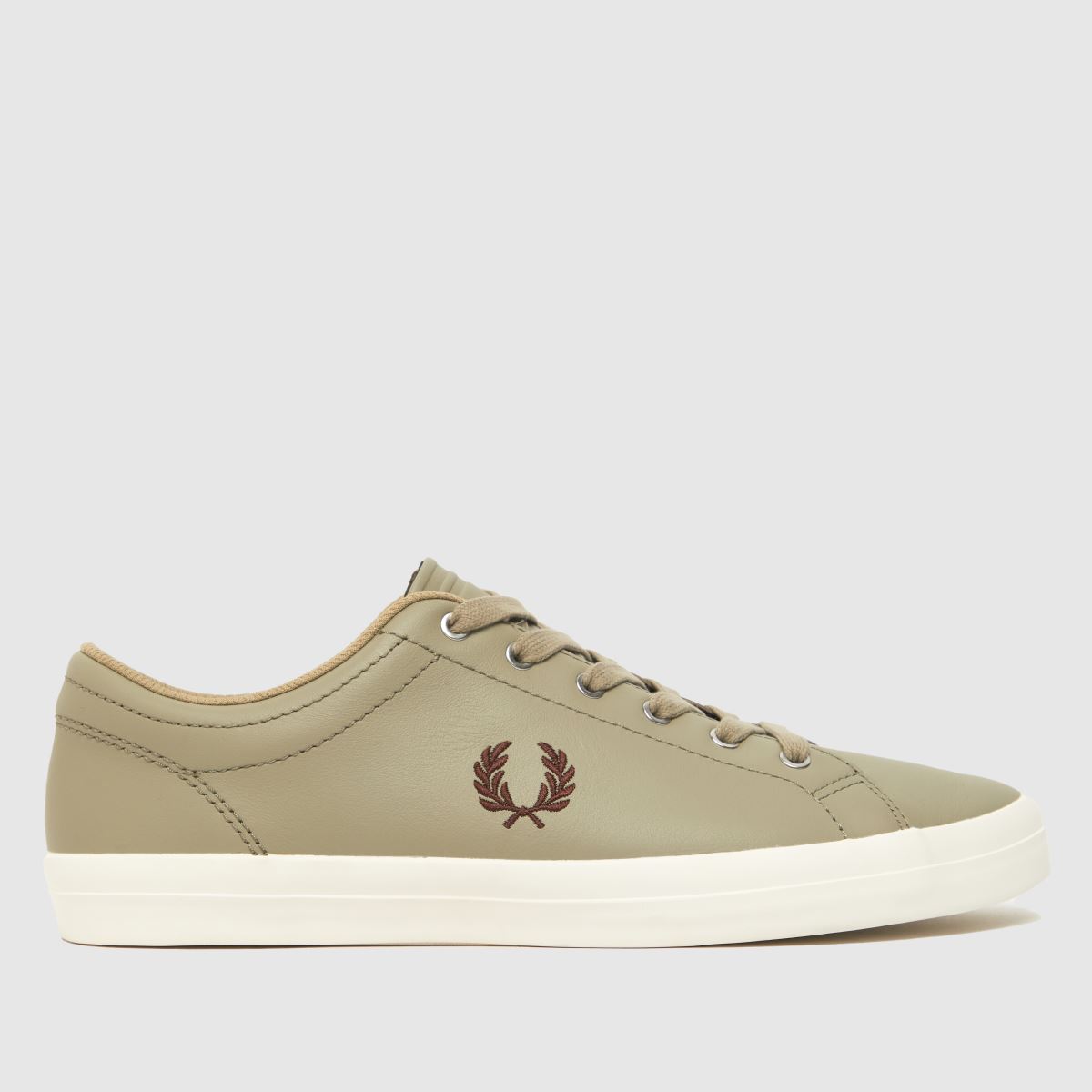 Fred Perry baseline trainers in light grey