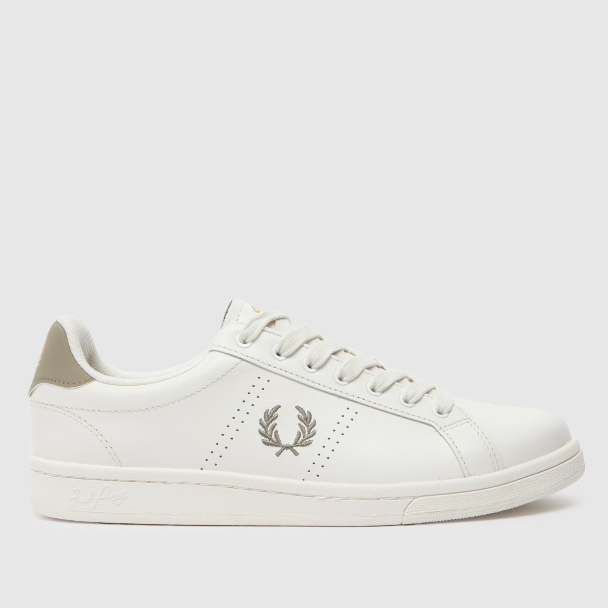 Fred Perry b721 trainers in white & grey