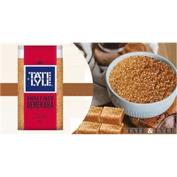 Tate & Lyle 3kg Brown Demerera Sugar Poly Bag