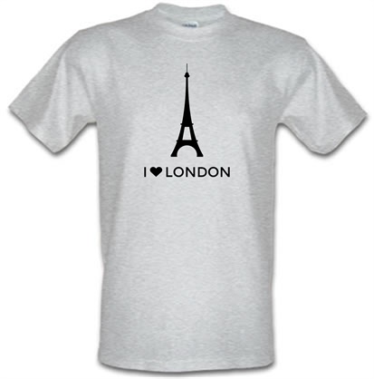 I Love London male t-shirt.