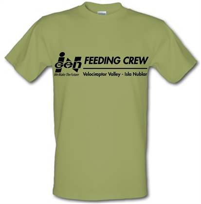ingen Feeding Crew - Jurassic Park male t-shirt.