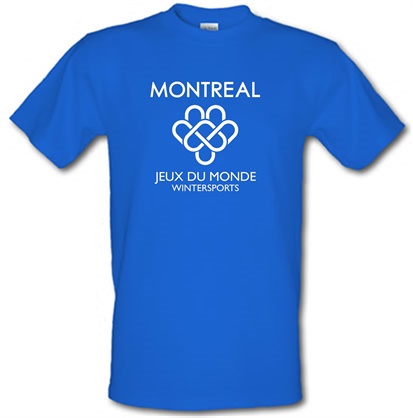 Montreal Wintersports male t-shirt.
