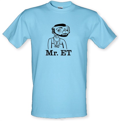 Mr ET male t-shirt.