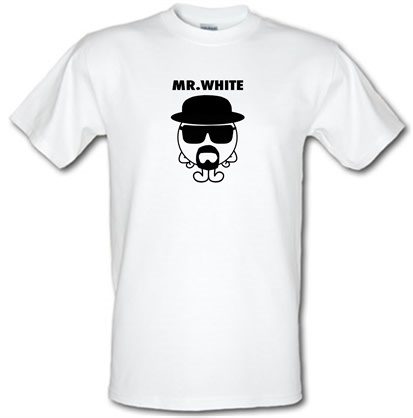 Mr. White male t-shirt.