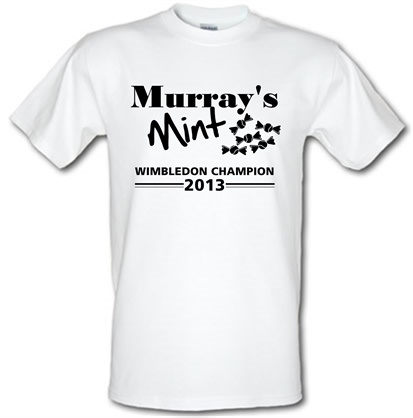 Murray's Mint! male t-shirt.