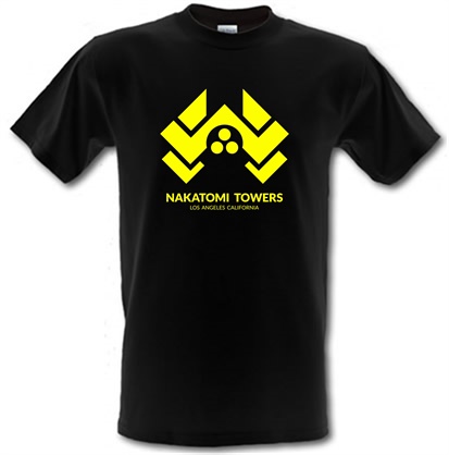 Nakatomi Towers male t-shirt.