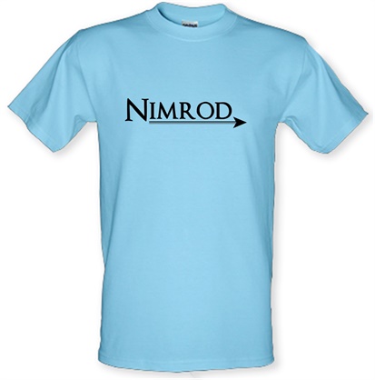Nimrod! male t-shirt.