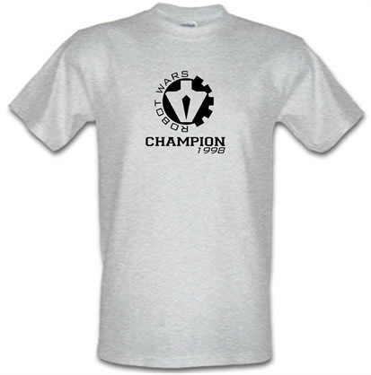 Robot Wars Champion 1998 male t-shirt.