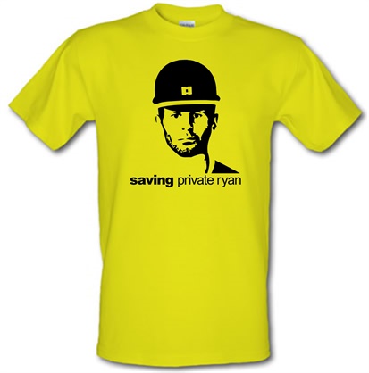 saving private ryan male t-shirt.