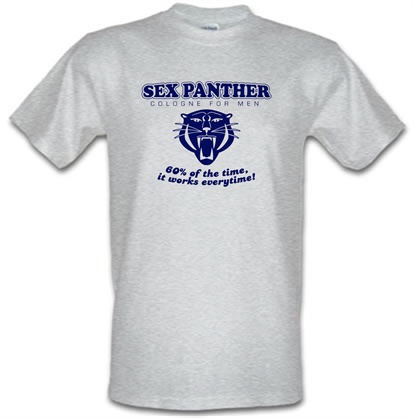 Sex panther 60% of the time it works everytime male t-shirt.
