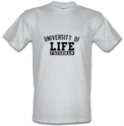 university of life male t-shirt.