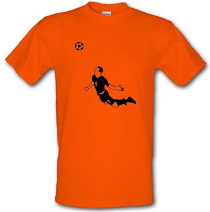 Van Persie Diving Header male t-shirt.