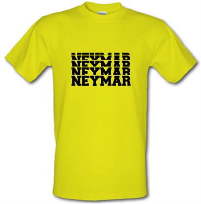 Neymar male t-shirt.