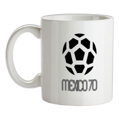 1970 World Cup Mexico mug.