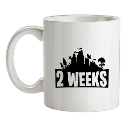 2 weeks mug.