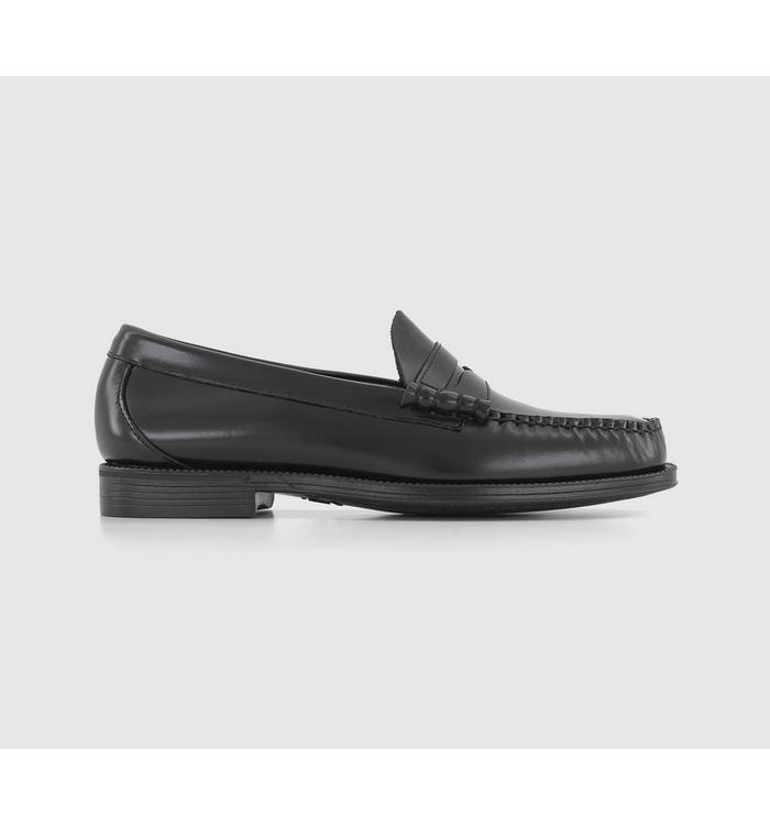 G.H Bass & Co Easy Weejun Penny Loafers BLACK Leather