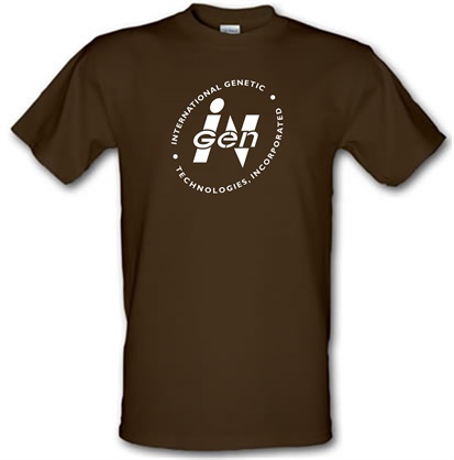 International Genetic Technologies Incorporated male t-shirt.