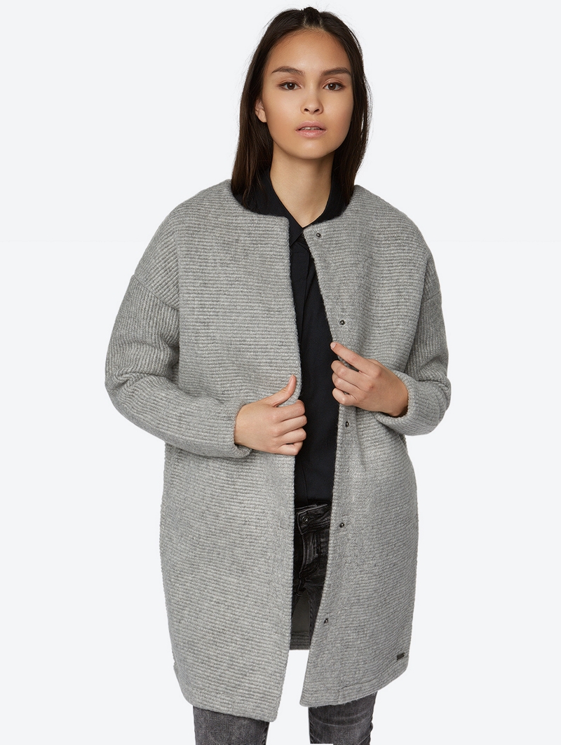 Bench Grey Ladies Knitwear Size L