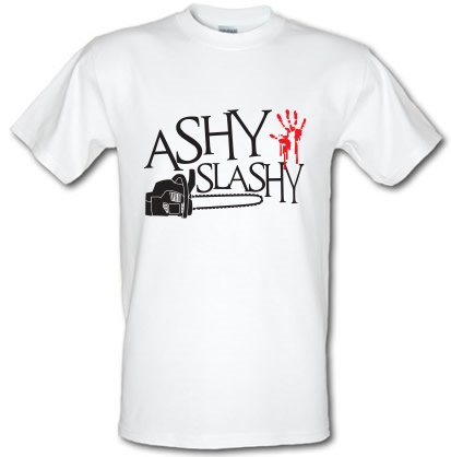 Ashy Slashy male t-shirt.