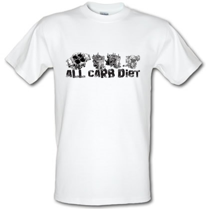 All Carb Diet male t-shirt.