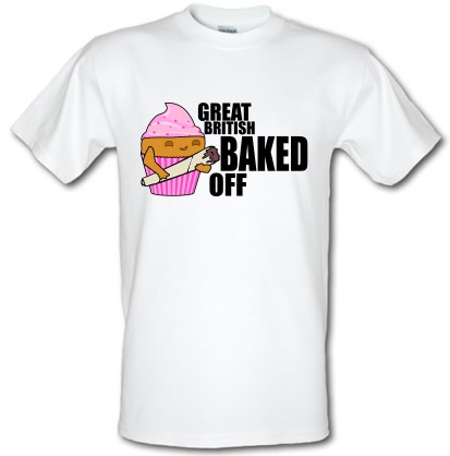 British Baked Off male t-shirt.
