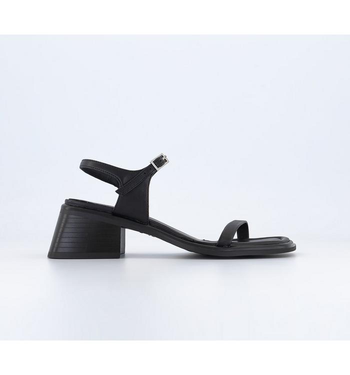 Vagabond Ines Barley There Sandals Black Leather
